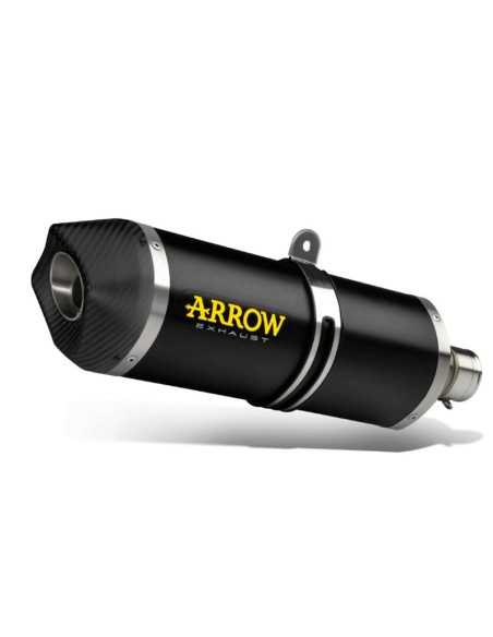 ESCAPE ARROW RACE-TECH HOMOLOGADO EN ALUMINIO NEGRO PARA KAWASAKI Z900 17-19 / KAWASAKI Z900 A2 17-23