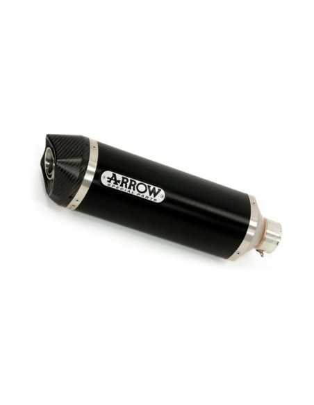 ESCAPE HOMOLOGADO ARROW RACE-TECH ALUMINIO NEGRO PARA KTM 1290 SUPER DUKE GT 17-21 / 1290 SUPER DUKE / R 14-19