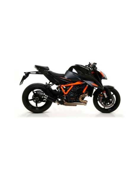 ESCAPE ARROW X-KONE HOMOLOGADO EN ACERO INOX. NEGRO PARA KTM 1290 SUPERDUKE / R 20-23