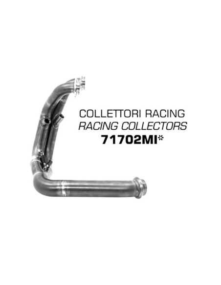 COLECTORES ARROW NO HOMOLOGADOS EN ACERO INOX. PARA KTM DUKE 790 18-20