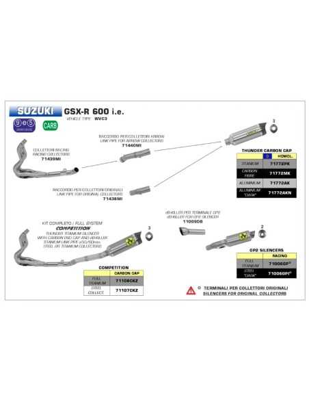 copy of SILENCIADORES RACING WORKS ARROW ACERO INOXIDABLE TITANIO DUCATI PANIGALE V4 2018-2022