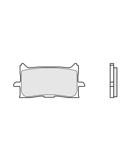 Pastillas de freno sinterizadas Brembo REF 07HO62SA
