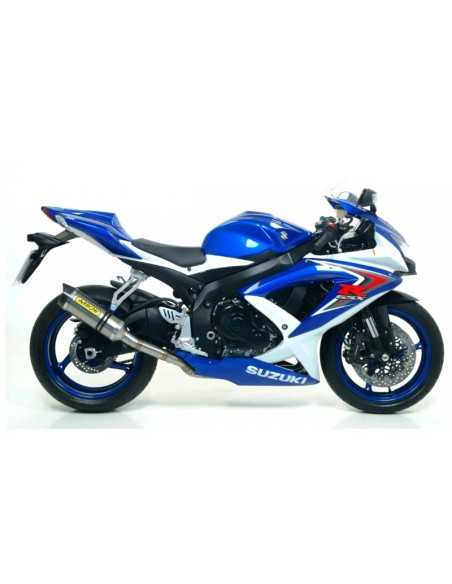 ESCAPE HOMOLOGADO ARROW THUNDER EN TITANIO PARA SUZUKI GSX-R 600/750 08-10