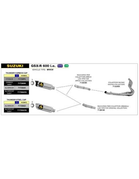 copy of SILENCIADORES RACING WORKS ARROW ACERO INOXIDABLE TITANIO DUCATI PANIGALE V4 2018-2022