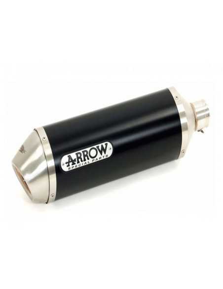 ESCAPE ARROW THUNDER HOMOLOGADO EN ALUMINIO NEGRO PARA YAMAHA R6 06-16