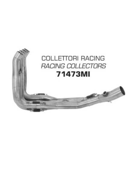 COLECTORES ARROW NO HOMOLOGADOS EN ACERO INOX. PARA YAMAHA YZF 600 R6 12-16
