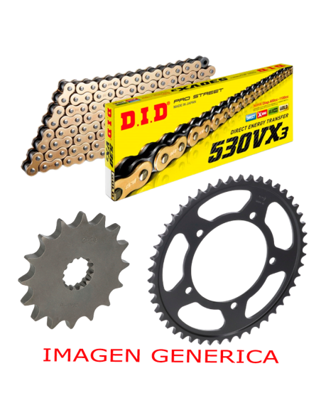 DID+AFAM KIT TRANSMISIÓN YAMAHA YZF-R6 2003-2006 REF K1232A