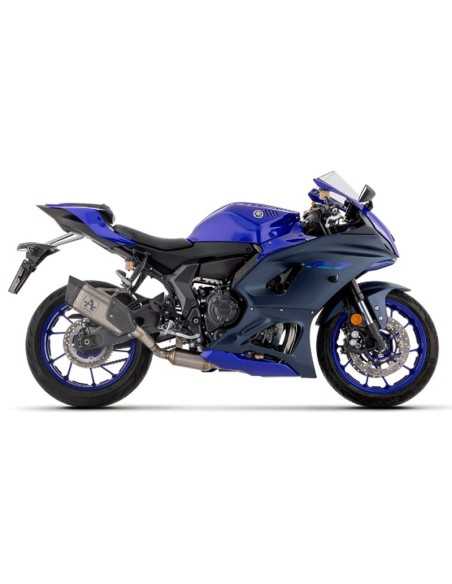 ESCAPE COMPLETO COMPETICION NO HOMOLOGADO EN TITANIO PARA YAMAHA R7 2021-2023