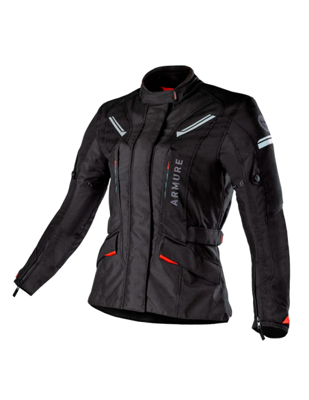 CHAQUETA ARMURE MACK WATERPROOF MUJER NEGRA
