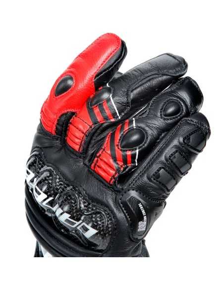 GUANTES DAINESE DRUID 4 BLACK / LAVA-RED / WHITE