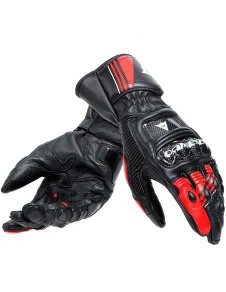 GUANTES DAINESE DRUID 4 BLACK / LAVA-RED / WHITE