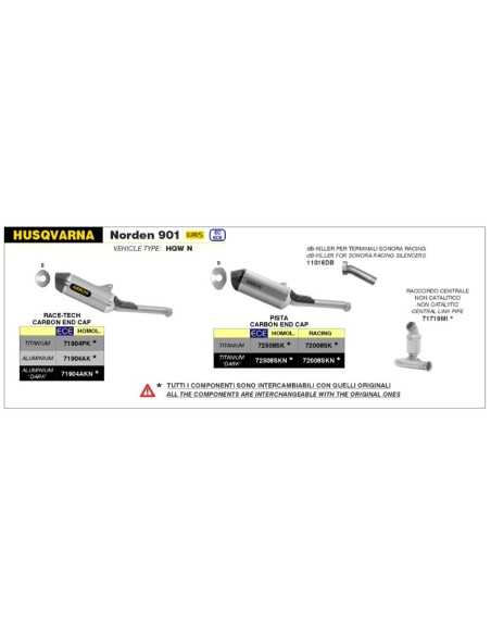 copy of KOMPLETTE ARROW VOLL TITANIUM YAMAHA R1 17-21