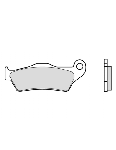 Pastillas de freno sinterizadas Brembo 07BB04SP