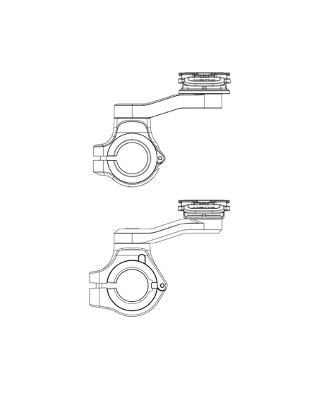 Soporte para smartphone moto QUAD LOCK soporte para manillar REF QLM-HBR