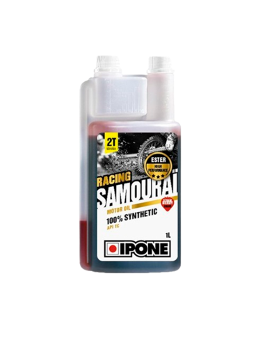 Aceite Moto Ipone Samourai Racing 2T Fresa 1L