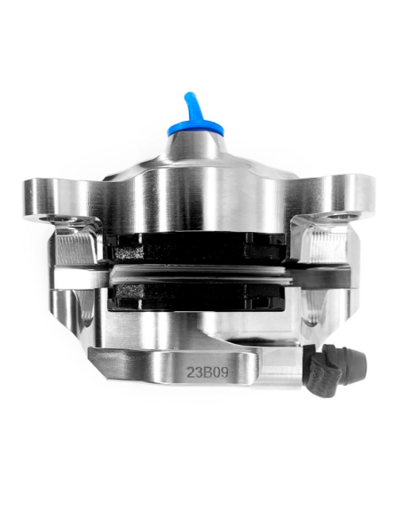 PINZA DE FRENO TRASERA RACING BREMBO P2 34 CNC NIQUELADA DUCATI REF 120A44140