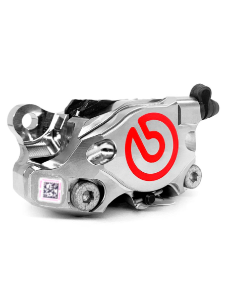 PINZA DE FRENO TRASERA RACING BREMBO P2 34 CNC NIQUELADA DUCATI REF 120A44140