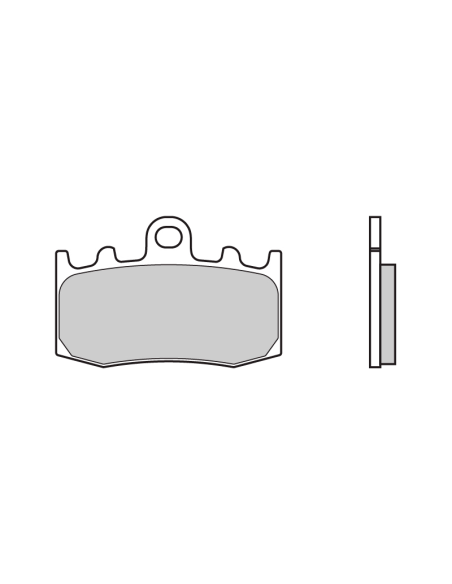 Pastillas de freno sinterizadas racing BREMBO 07BB26SA