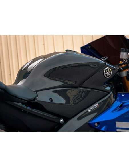 Paneles laterales de tanque en Carbono CARBON 2 RACE YAMAHA YZF-R6 2017-2023
