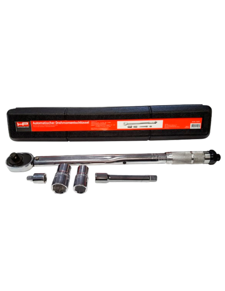 Llave dinamométrica kit 210 Nm 1/2 incl. accesorios