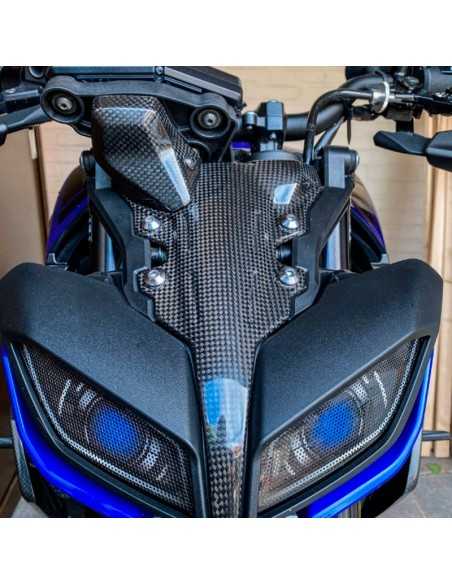 Cubierta de faro Carbono CARBON 2 RACE YAMAHA MT09 FZ09 2017-2020 (parte superior)
