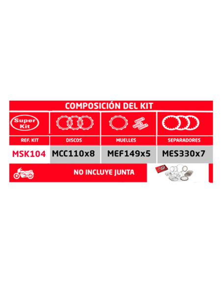 Kit Embrague (Superkit) TRW MSK104
