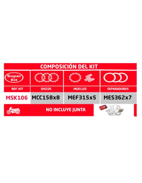 Kit Embrague (Superkit) TRW REF MSK106