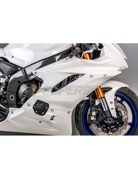 TF SUPERBIKE GUARDABARROS DELANTERO FIBRA DE VIDRIO YAMAHA R6 2017-2021 REF 11/06/17/16