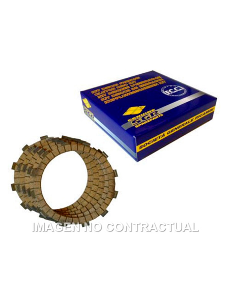 Kit discos embrague FCC Kawasaki REF DK50108