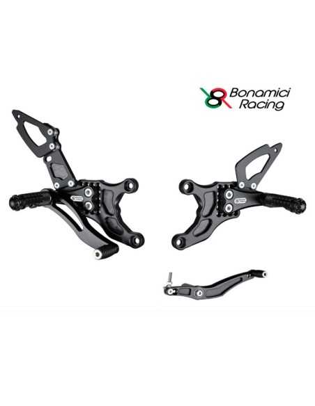 Estriberas BONAMICI RACING para YAMAHA YZF R1 2009-2014