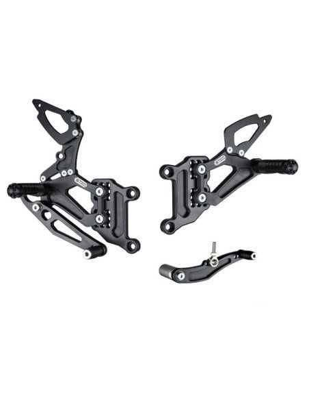 Estriberas BONAMICI RACING para YAMAHA YZF R1 2004-2006 CAMBIO NORMAL