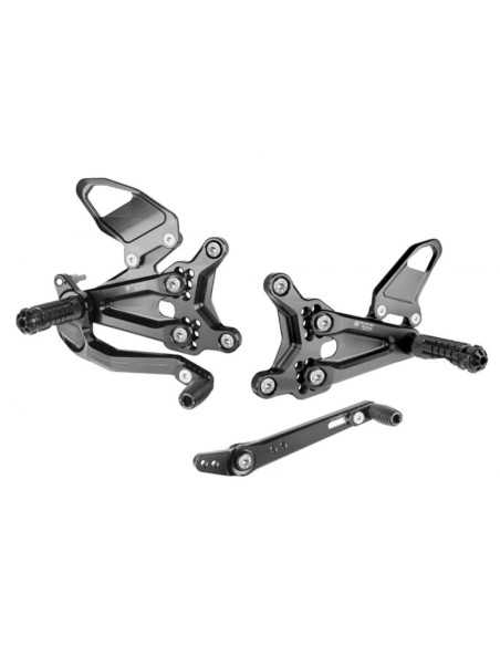 Estriberas BONAMICI RACING para TRIUMPH STREET TRIPLE 1200 RS 2021-2022