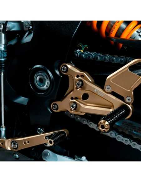 Estriberas BONAMICI RACING para TRIUMPH STREET TRIPLE 1200 RS 2022-2023