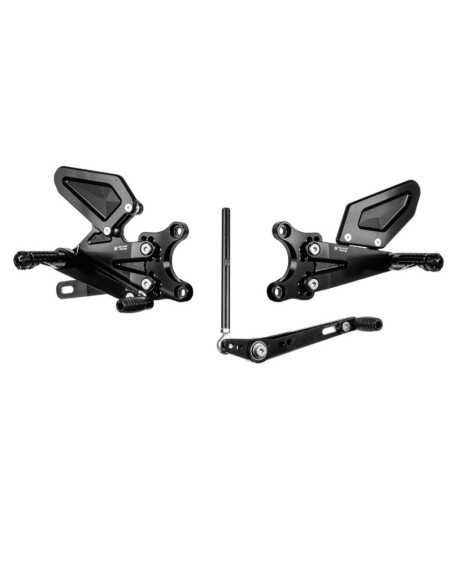 Estriberas BONAMICI RACING para TRIUMPH STREET TRIPLE 765 S / R / RS 2017-2022