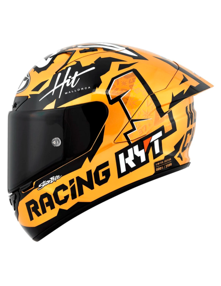 CASCO KYT NZ-RACE AUGUSTO 2022 REPLICA YELLOW