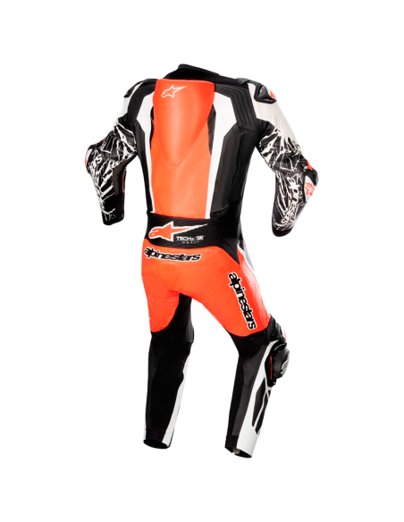 MONO ALPINESTARS RACING ABSOLUTE V2 PROFESSIONAL RED FLUO / WHITE / BLACK
