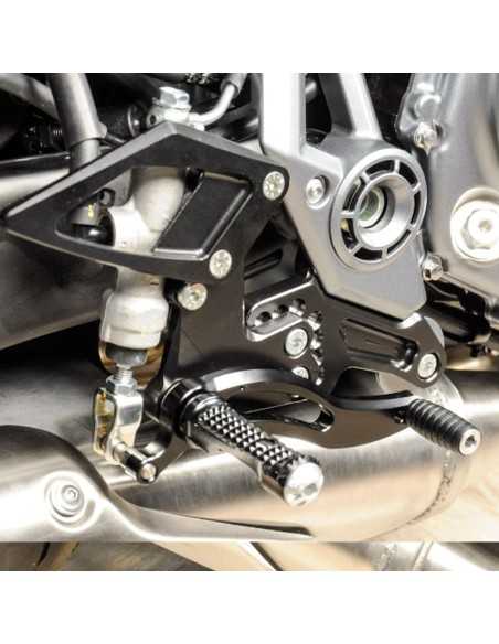 Estriberas BONAMICI RACING Ajustables para KAWASAKI Z650 / NINJA 650 2017-2019