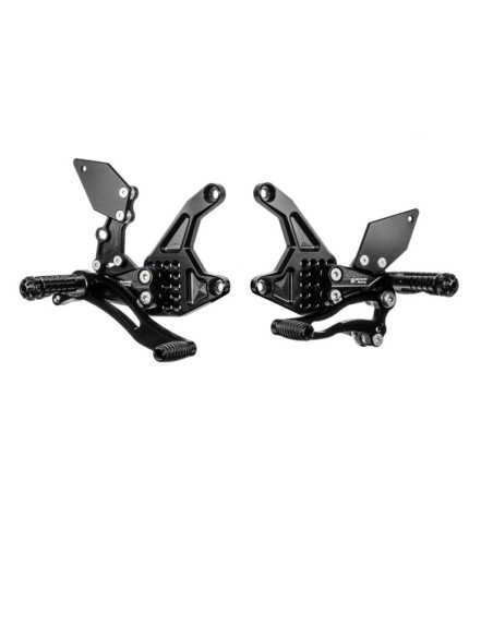 Estriberas BONAMICI RACING Ajustables para KAWASAKI Z900 2017-2019