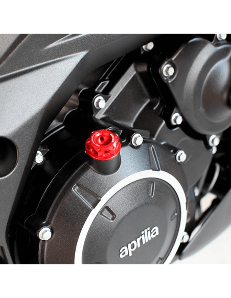 TAPON DE ACEITE DEL MOTOR SUZUKI / APRILIA NEGRO M20x1.5 ref-OFC-01