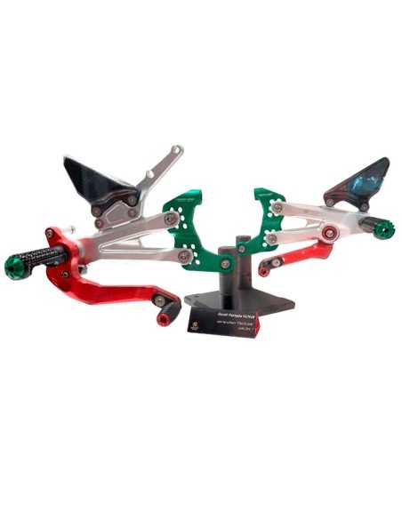 Estriberas BONAMICI RACING para DUCATI PANIGALE V4 / V4S / V4R 2018-2023