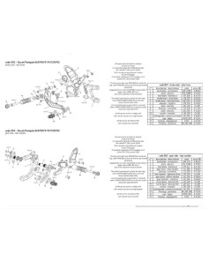 BONAMICI RACING Fußrasten für DUCATI PANIGALE 899/959/1199/1299/V2 2