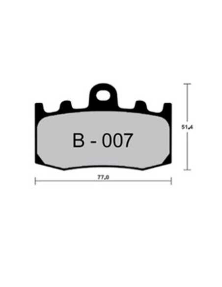 copy of Bremsbeläge ZCOO B005 EX (RACE) BREMBO