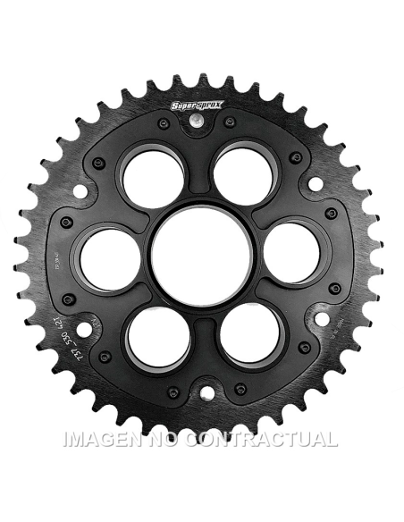 CORONA SUPERSPROX STEALTH NEGRA DUCATI 525 REF RSA755525X...BLK
