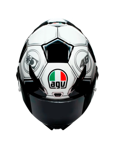 CASCO AGV PISTA GP RR E2206 ROSSI CATALUNYA 2008