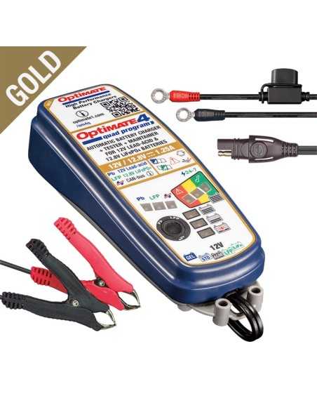 CARGADOR/MANTENEDOR BATERIAS OPTIMATE 4 QUAD PROGRAM TM-630