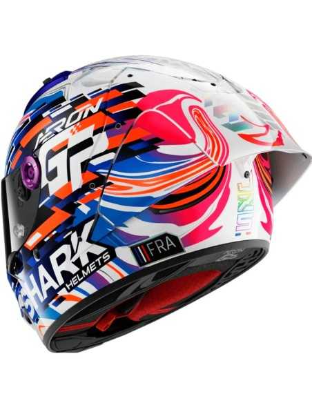 CASCO SHARK AERON GP REPLICA ZARCO CARBON / VIOLET / BLUE