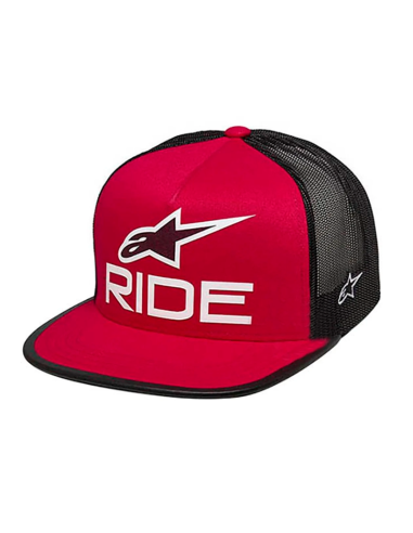 GORRA ALPINESTARS RIDE 4.0 TRUCKER RED / BLACK / WHITE