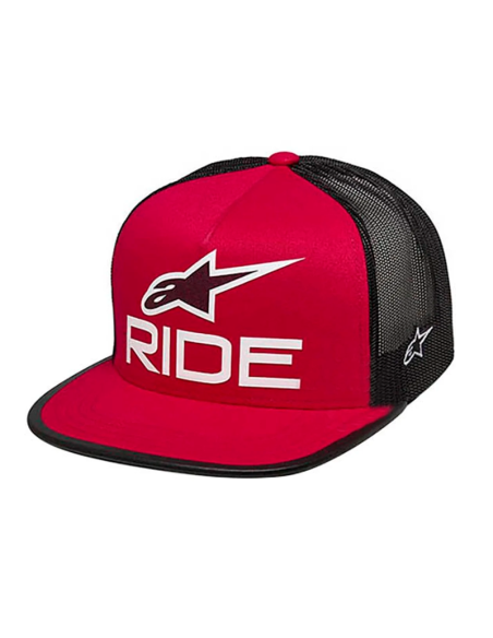 GORRA ALPINESTARS RIDE 4.0 TRUCKER RED / BLACK / WHITE