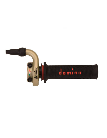 DOMINO 3918.03 MANDO GAS DOMINO KRR 03 DORADO CON PUÑOS