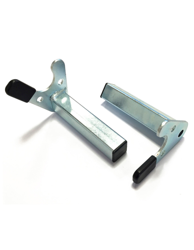 Soportes V diabolos para stand trasero